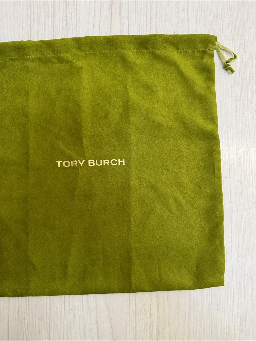 New Tory Burch Silky Drawstring Dust Bag